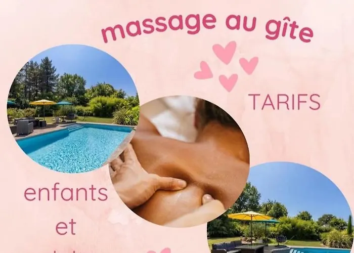 Ecrin De Verdure Jacuzzi Et Piscine 度假居 *